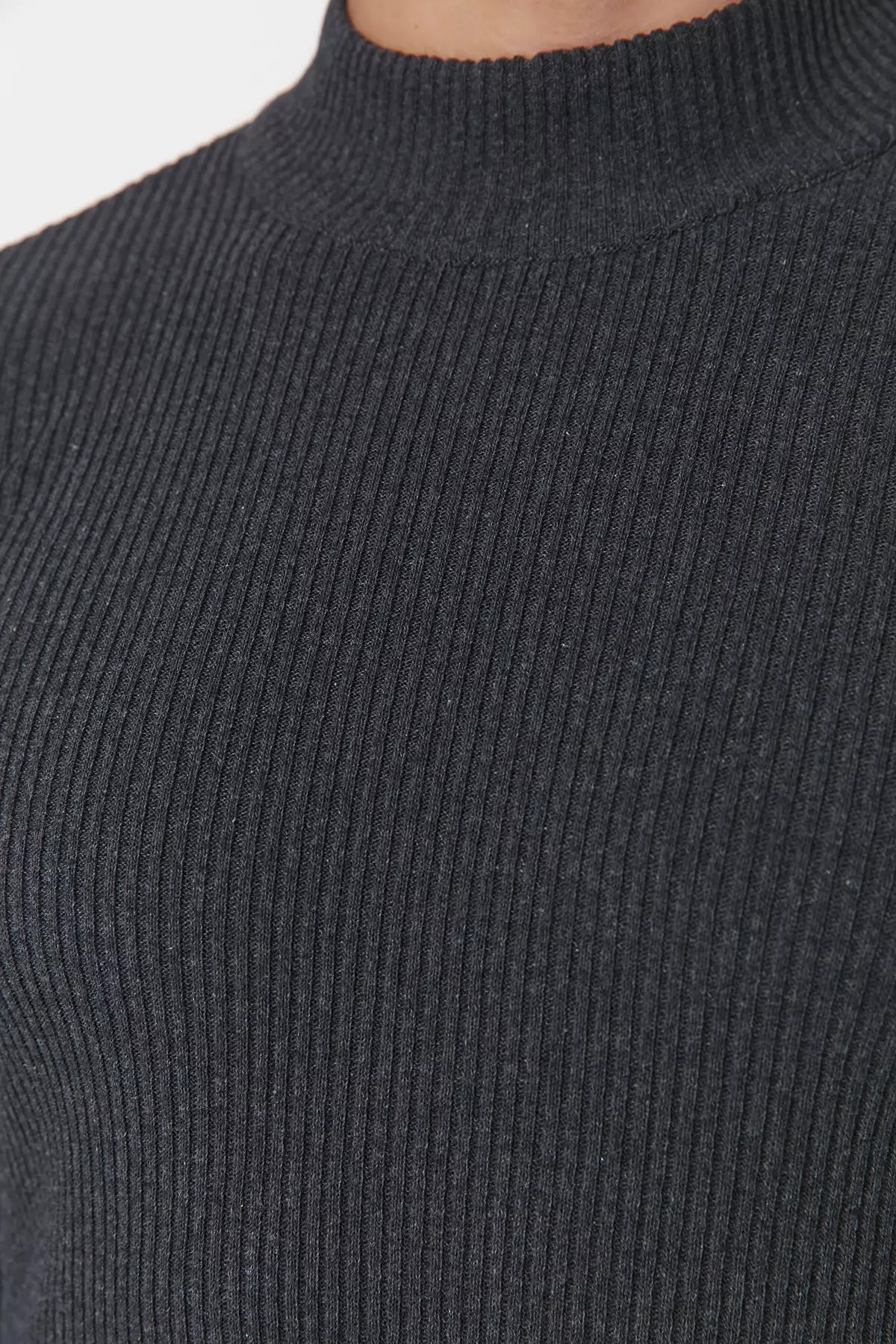 Slim Fit Mock Neck Sweater