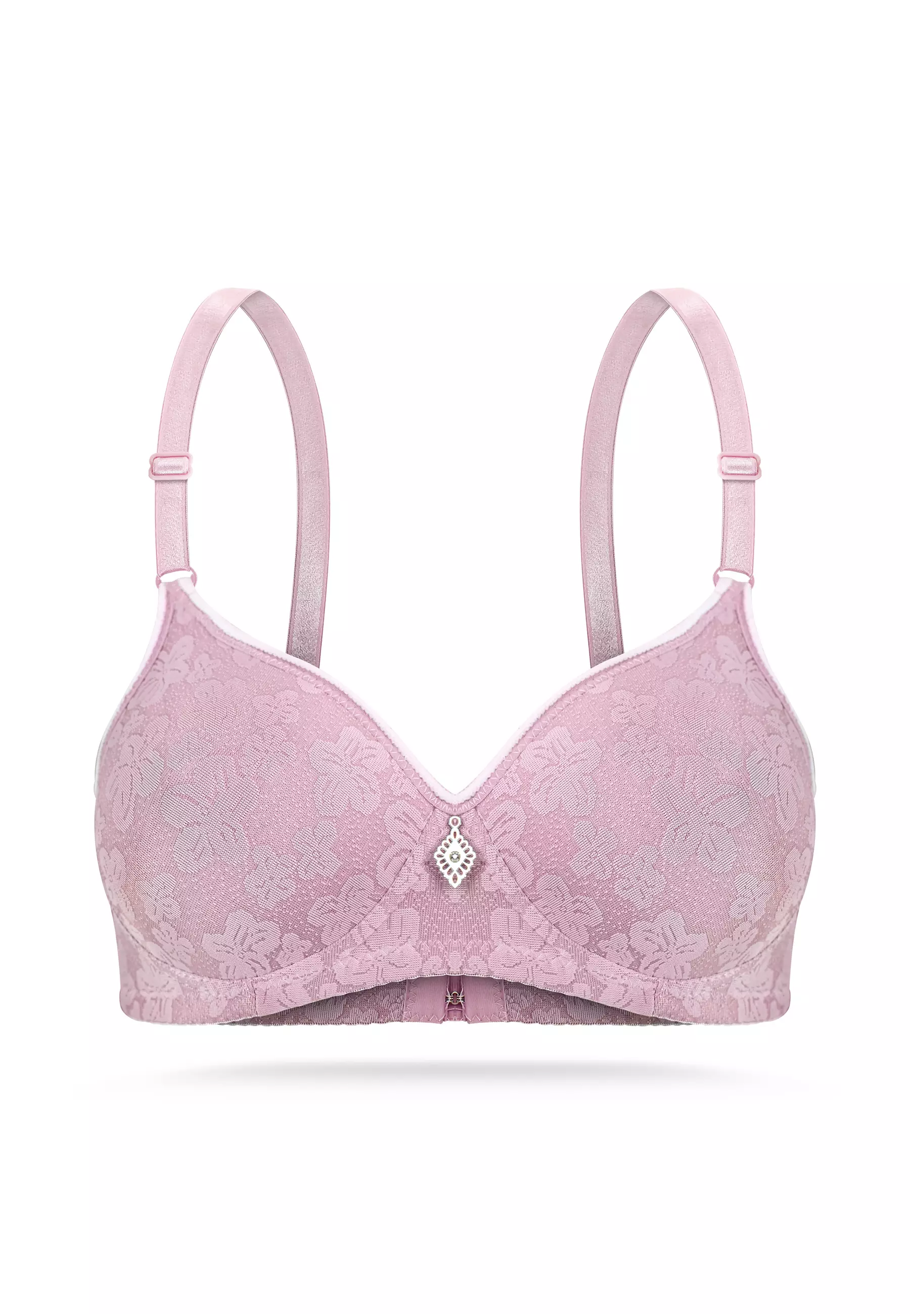 YouHave ( You’ve ) BH Bra Wanita BH Tanpa Kawat Motif Bunga Bra Busa Sedang Women Woman Bra Beha Be Ha 100209