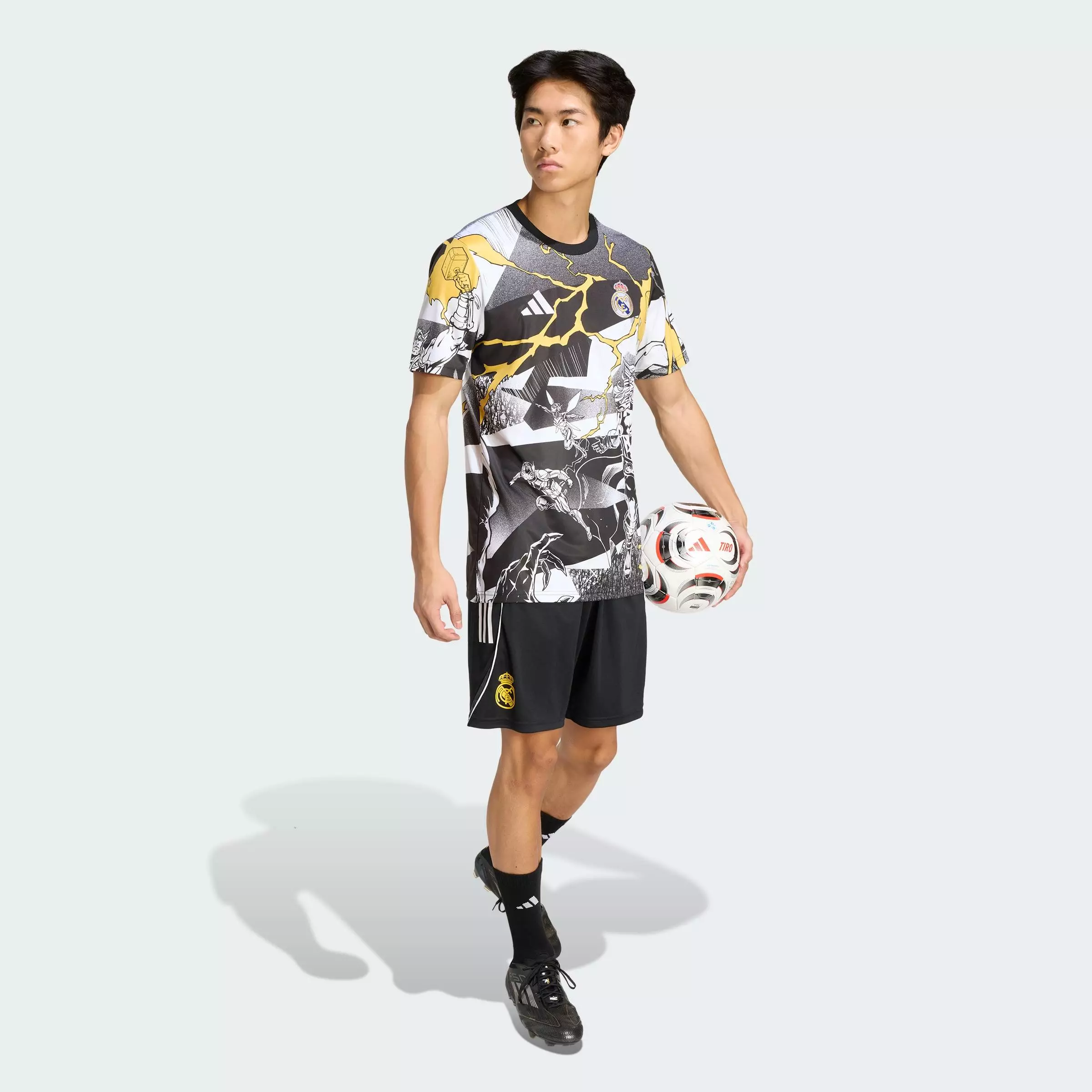 Buy ADIDAS Football Real Madrid Avengers 25/26 Pre-Match Jersey