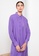 LC WAIKIKI purple Shirt Collar Straight Long Sleeve Women Dress 22B08AAD551D74GS_2