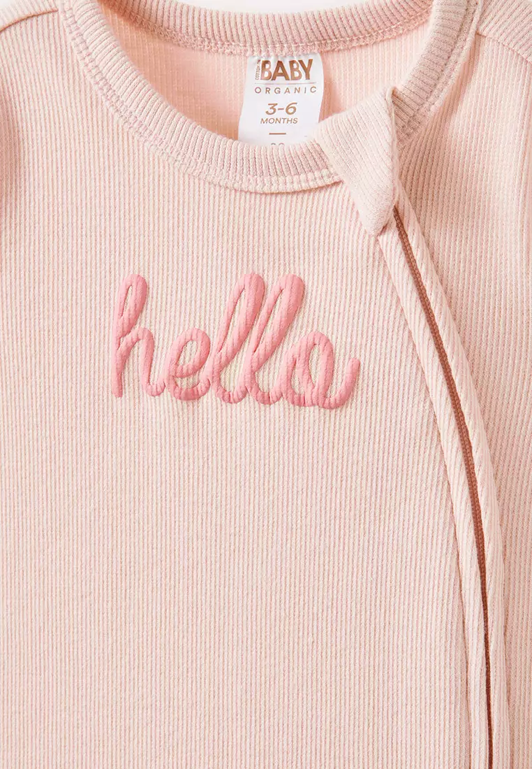 The Short Sleeves Zip Romper