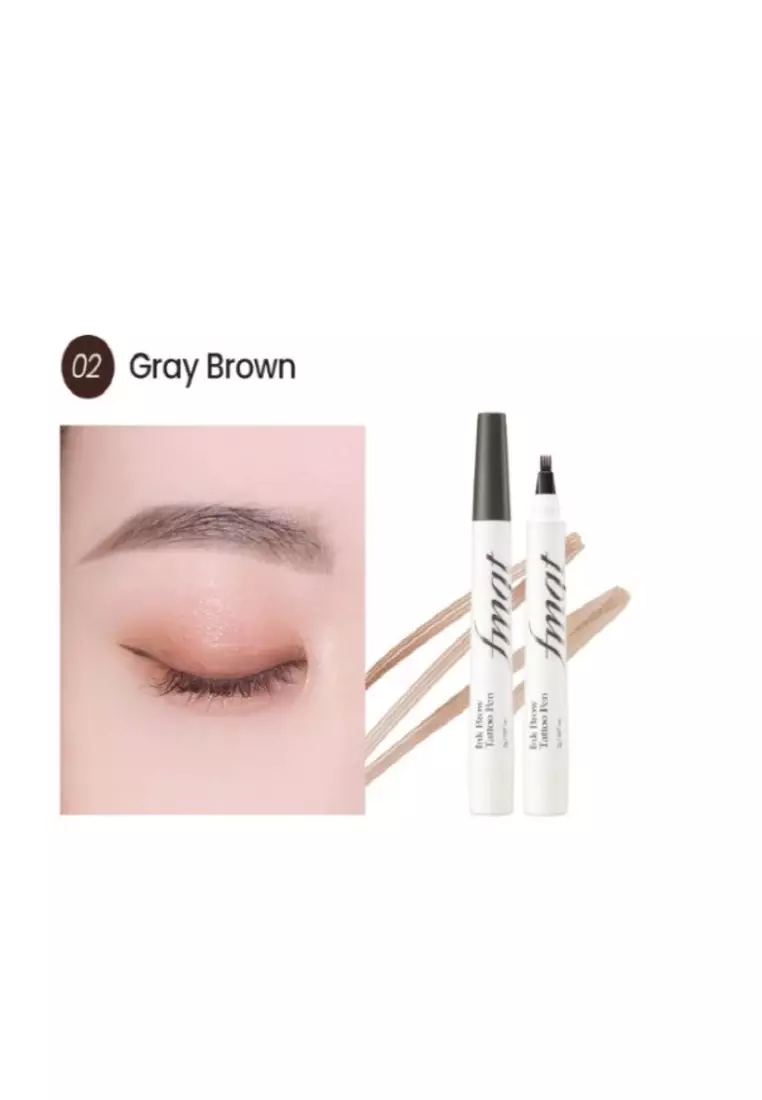 Discount on The Face Shop  shoes - SKU: Fmgt.E.Ink Brow Tattoo Pen 02 Gray Brown