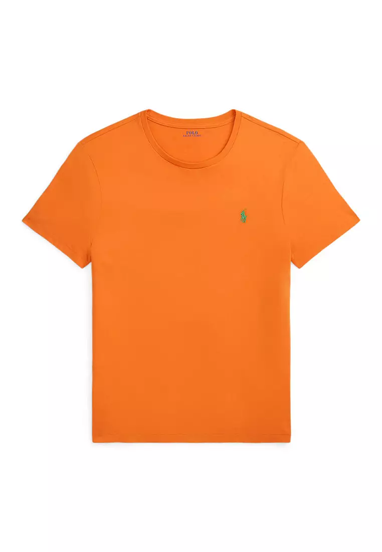 Custom Slim Fit Jersey Crewneck T-Shirt