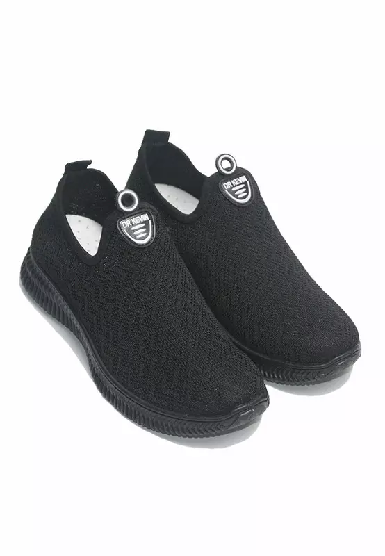 Dr. Kevin Sepatu Olahraga Sport Wanita Sneakers Rajut Slip On 589-041