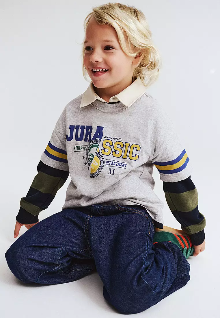 Licensed Drop Shoulder Short Sleeves Tee