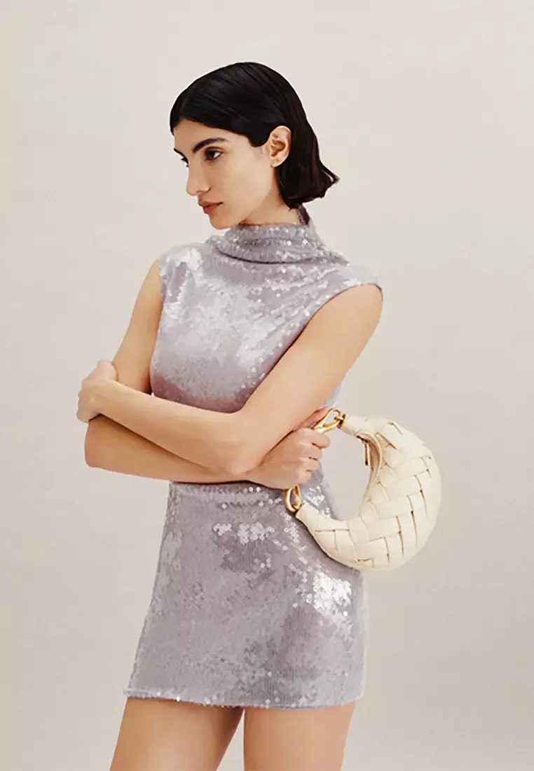 Orla Weave Handbag - White