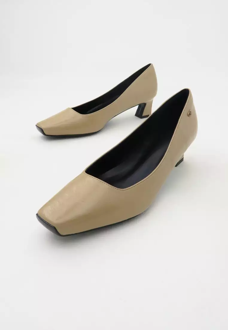 Slide On Heel Pumps