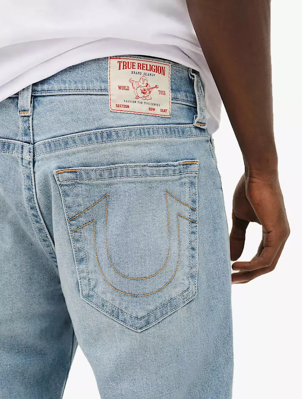 True Religion - Men Denim Pants - BOBBY SN NF 32 INSEAM - Medium Blue