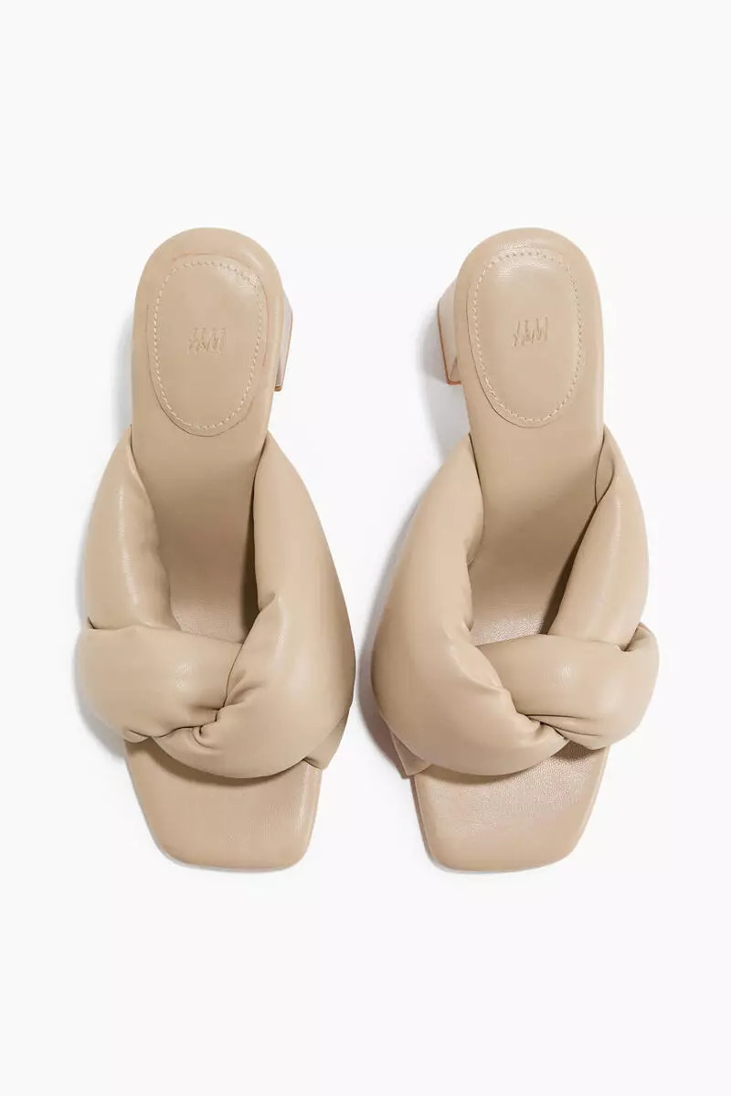 Heeled mules