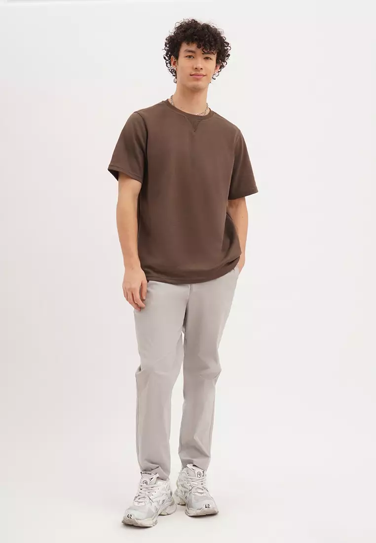 Slim Fit Staple Nylon Pants
