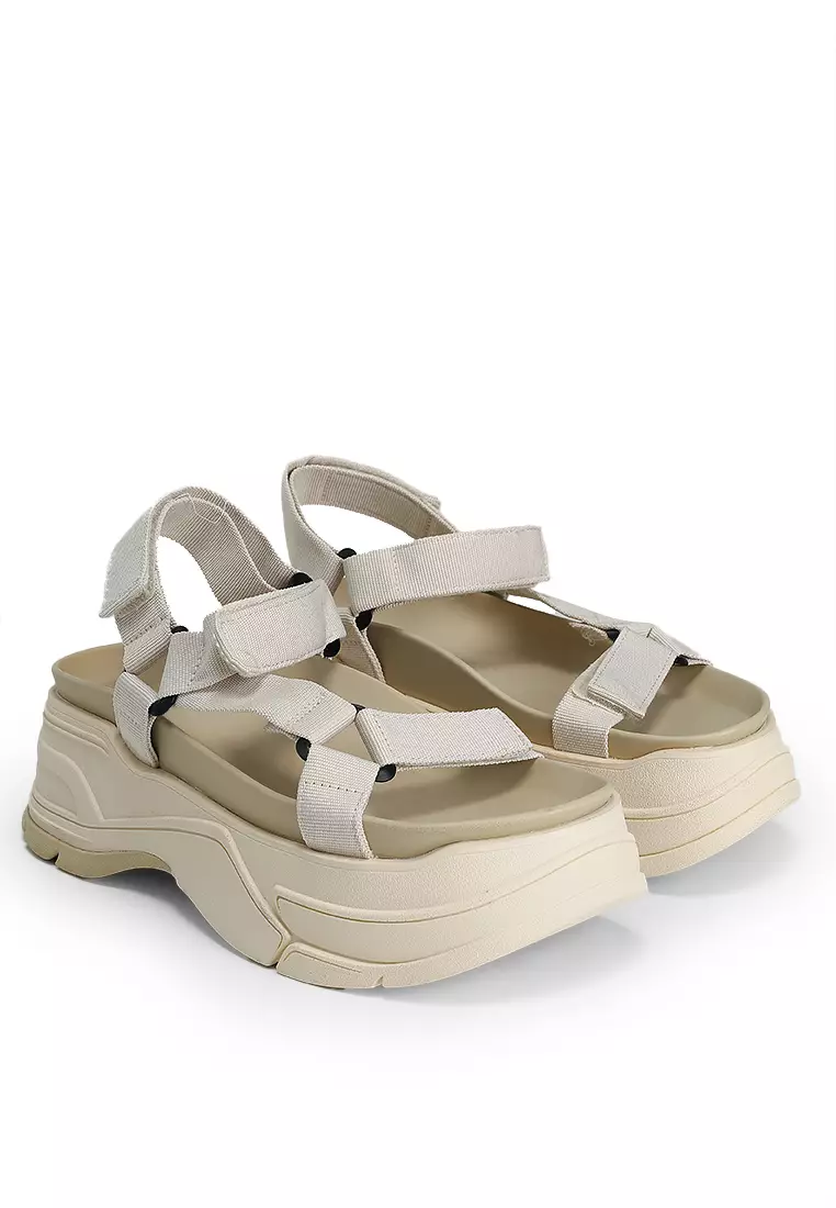 Chunky Sole Wedge Sandals