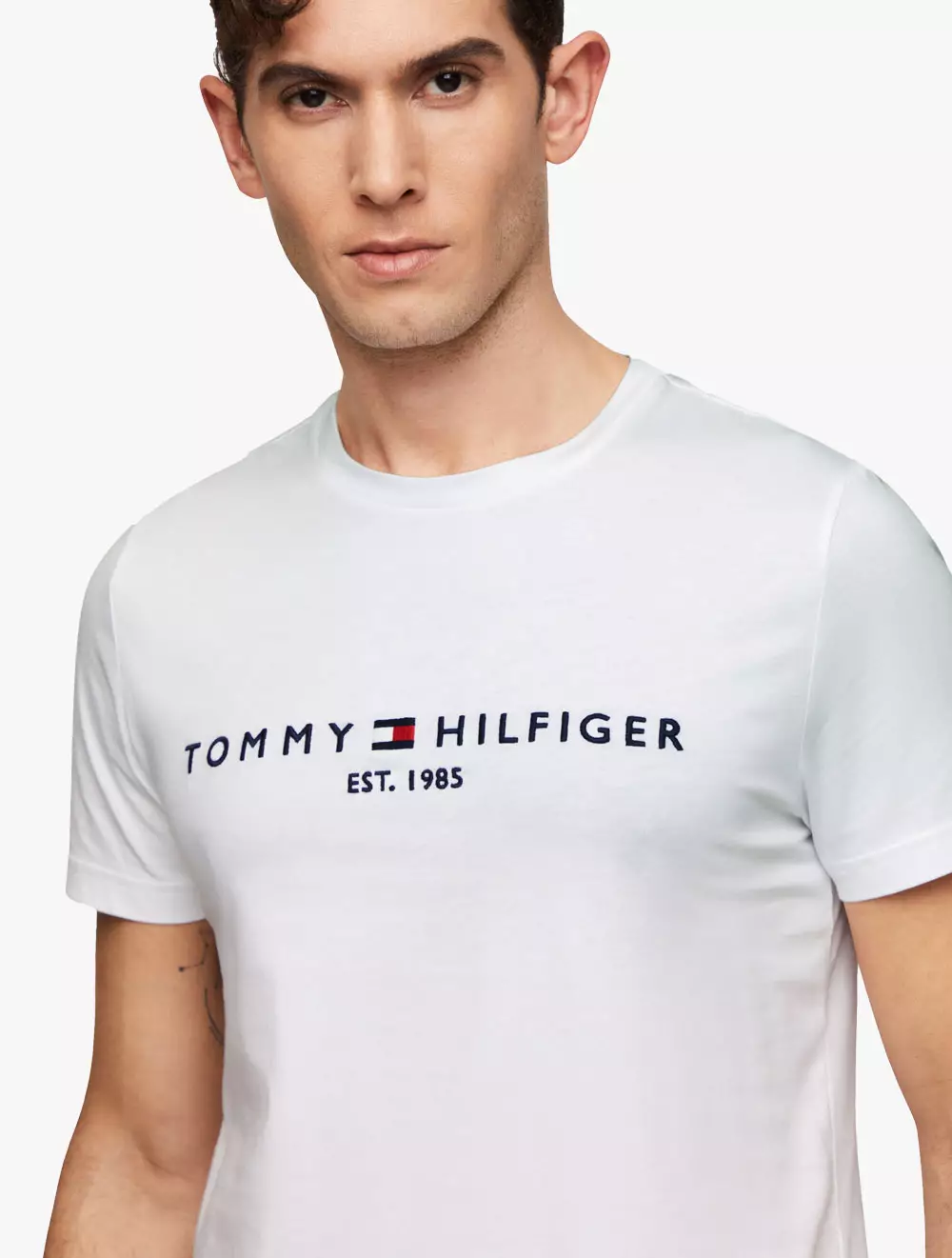 Tommy Hilfiger - Core Logo T-shirt - White - White