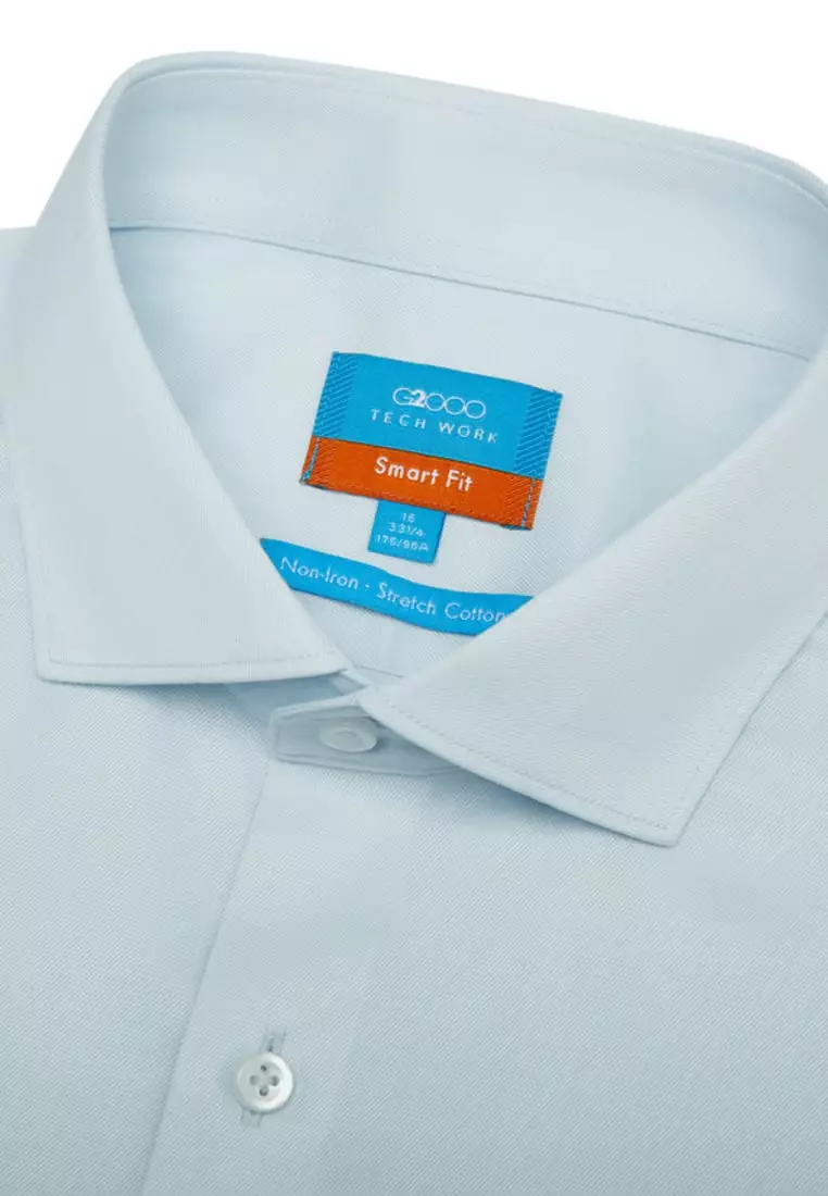 Non-Iron Dry Travel Smart Fit Shirt