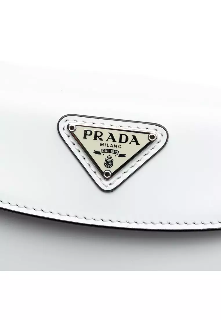 Pre-Loved Prada Mini Brushed Leather Cleo Bag