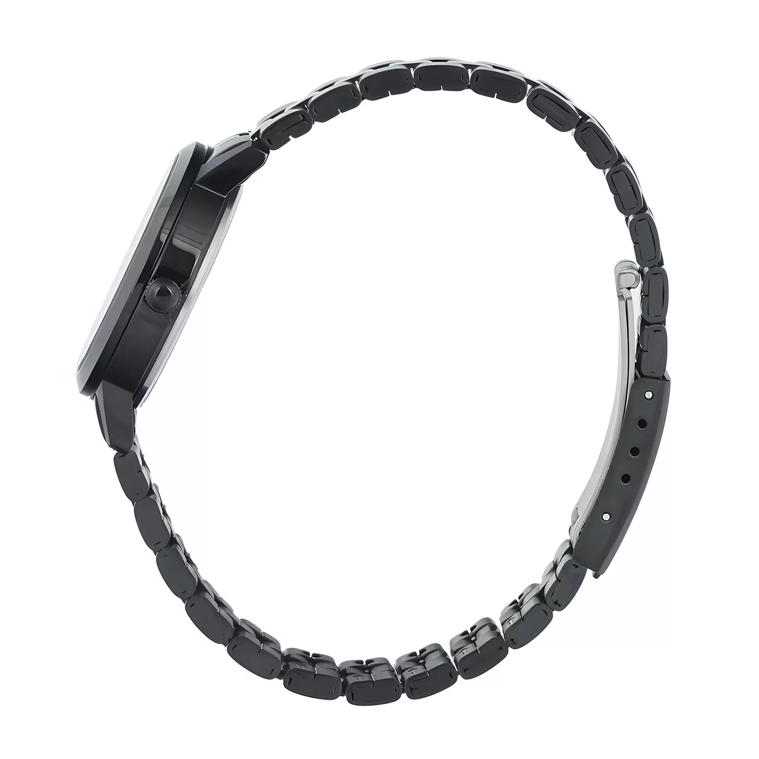 Jam Tangan Analog Wanita - Primo Series - IP Black Stainless Steel - 1007 LDBIPBASL