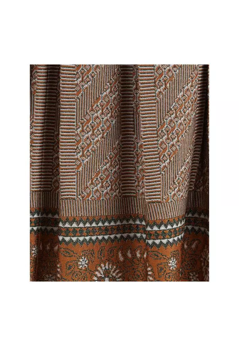 【送料&関税込】Valentino Knit Lurex Midi Skirt Zimmermann Wylie Metallic Knit Midi-Skirt | Saks Fifth Avenue