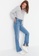 Trendyol navy Slim Fit Flare Jeans 5A022AA4E36DD7GS_5