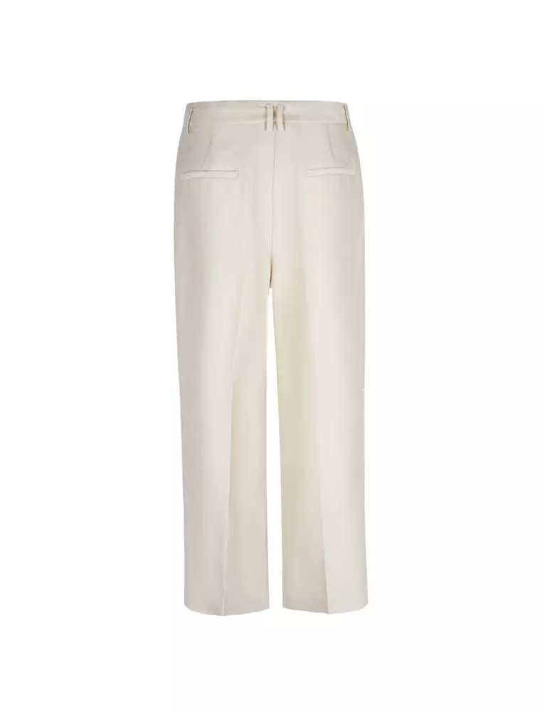 Straight Cut Ankle-Length Pants