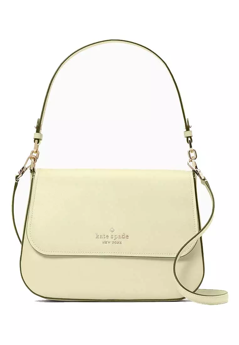Kate Spade New York Madison Colorblock Saffiano Leather North South Flap Phone Crossbody