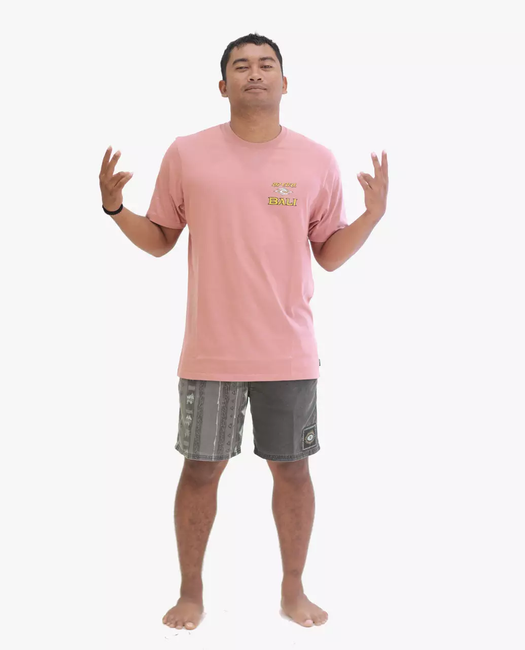 Rip Curl Men Bali Kalarau Tee - Mushroom