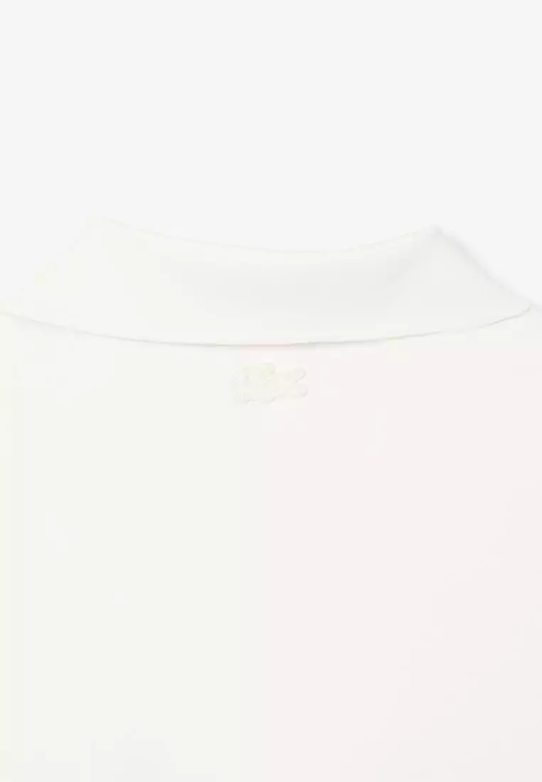 Classic Fit Zipped Pocket Interlock Polo Shirt