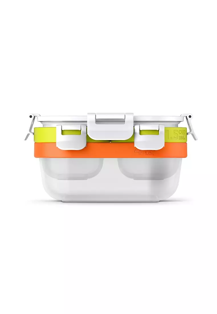 Zoku ZOKU Neat Stack Nesting Food Container Lunch Set (7pcs) Microwave Safe 2024 Buy Zoku