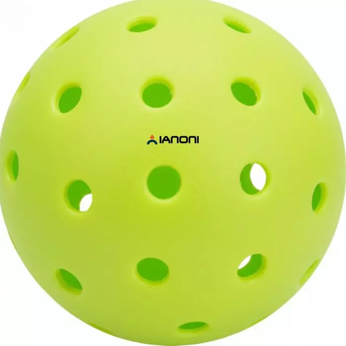 Bola Pickleball outdoor Ianoni USA Pickleball Approved pantulan konsisten tahan retak isi 3