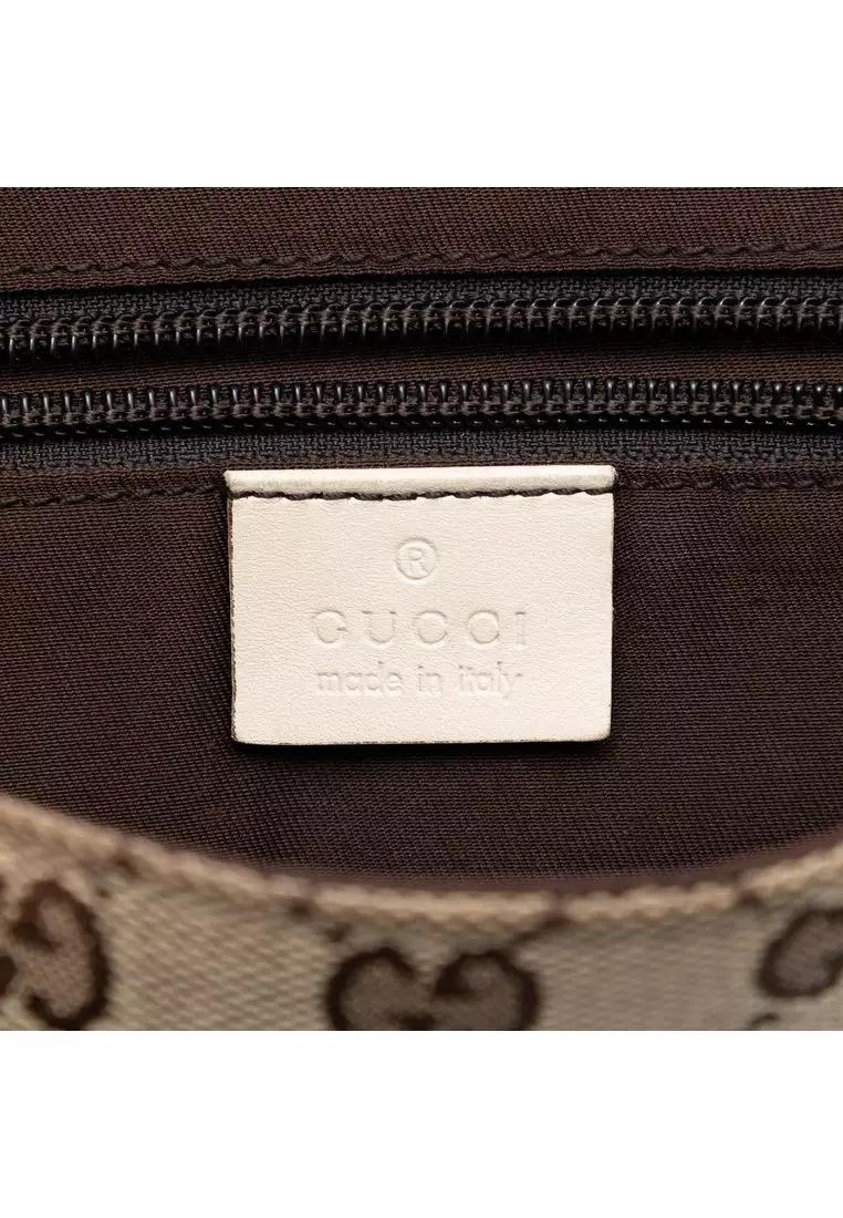 Pre-Loved Gucci Gg Canvas Crossbody