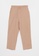 LC WAIKIKI brown Elastic Waist Straight Pocket Detailed Women's Trousers 19A9BAADDDBA39GS_5