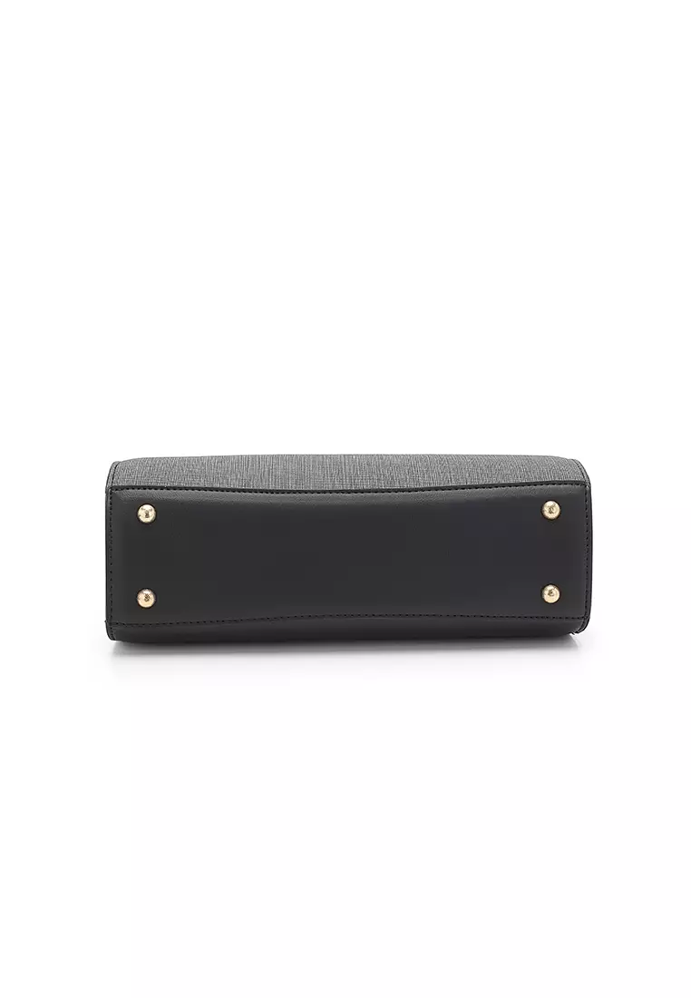 Women's Top Handle Bag / Sling Bag / Crossbody Bag (手拿袋 / 斜孭袋) - 黑色