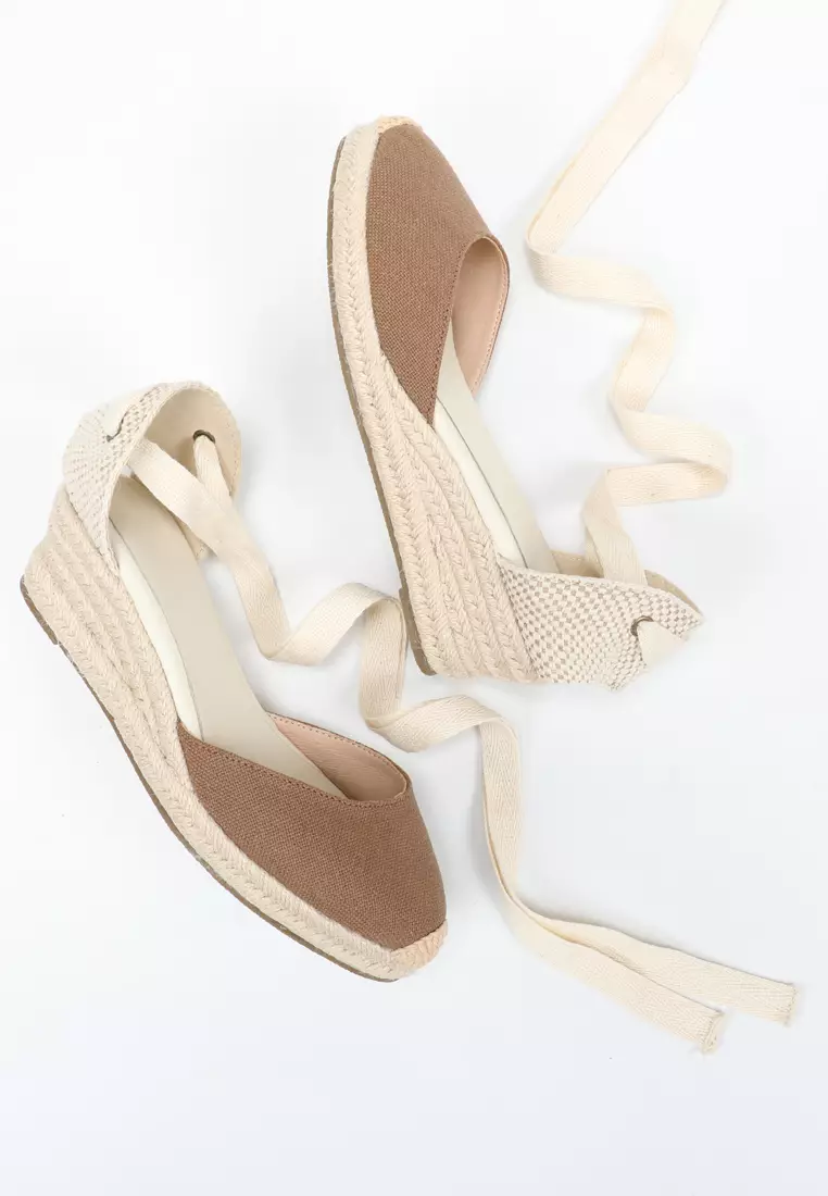 5CM Ankle Strap Wedge Sandals HB103