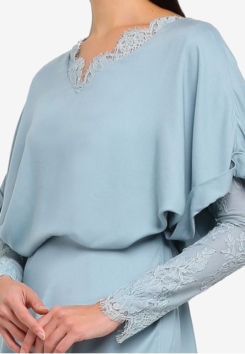 Buy Hailey Kurungmodern from NH by NURITA HARITH in Blue only 639
