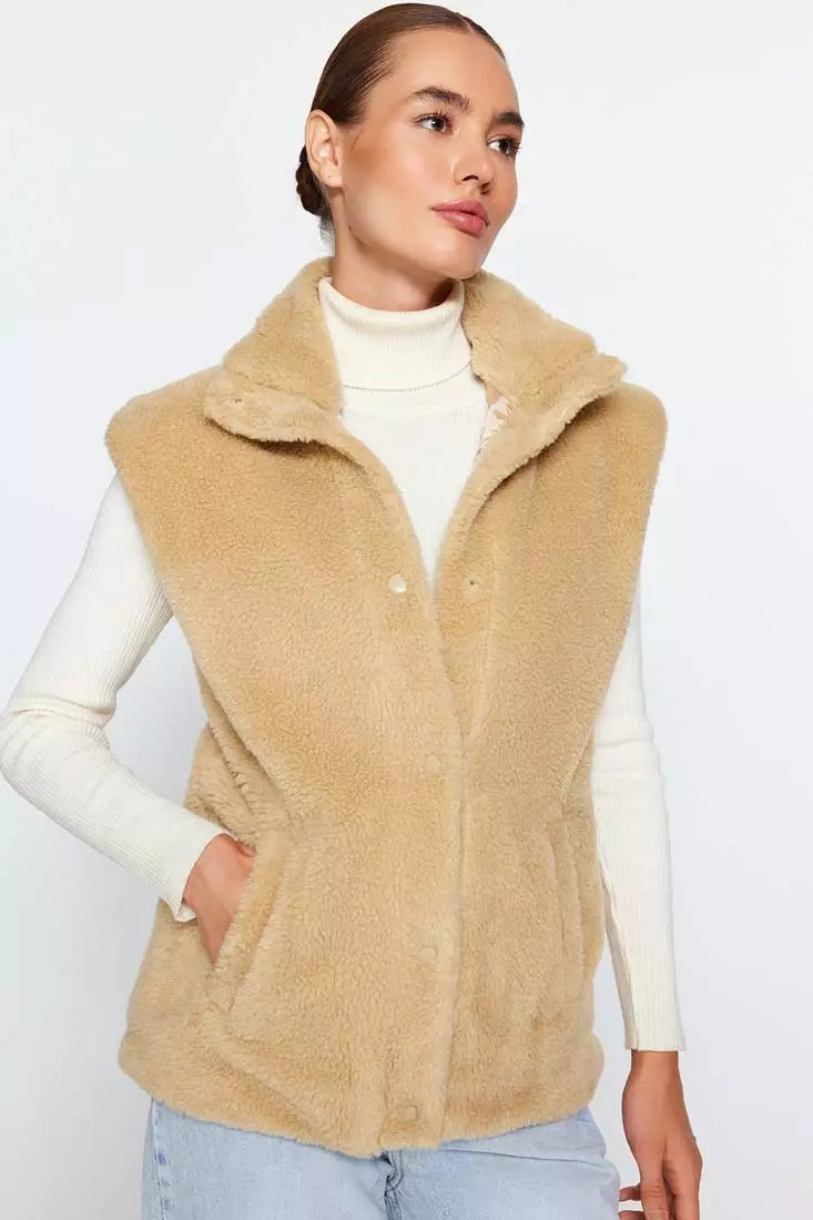 Fur vest clearance online