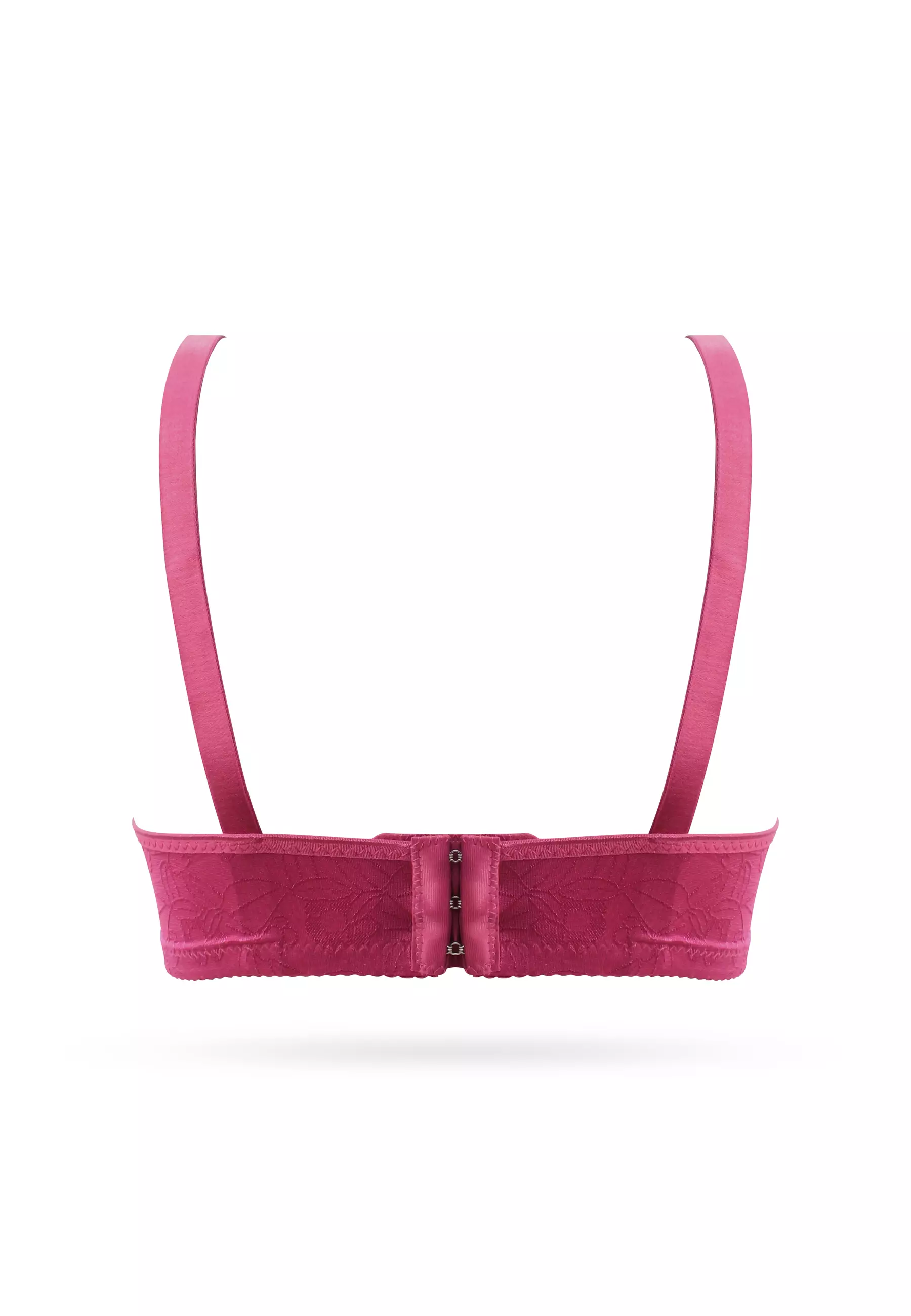 Wimiu BH Bra Wanita BH Tanpa Kawat Busa Tipis Motif Garis Jaring Beha Women Woman Cewe Perempuan Remaja 100128