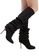 Twenty Eight Shoes black Plating High-heeled Over Knee BootsVB809 A7D0BSHD4E2BFDGS_2