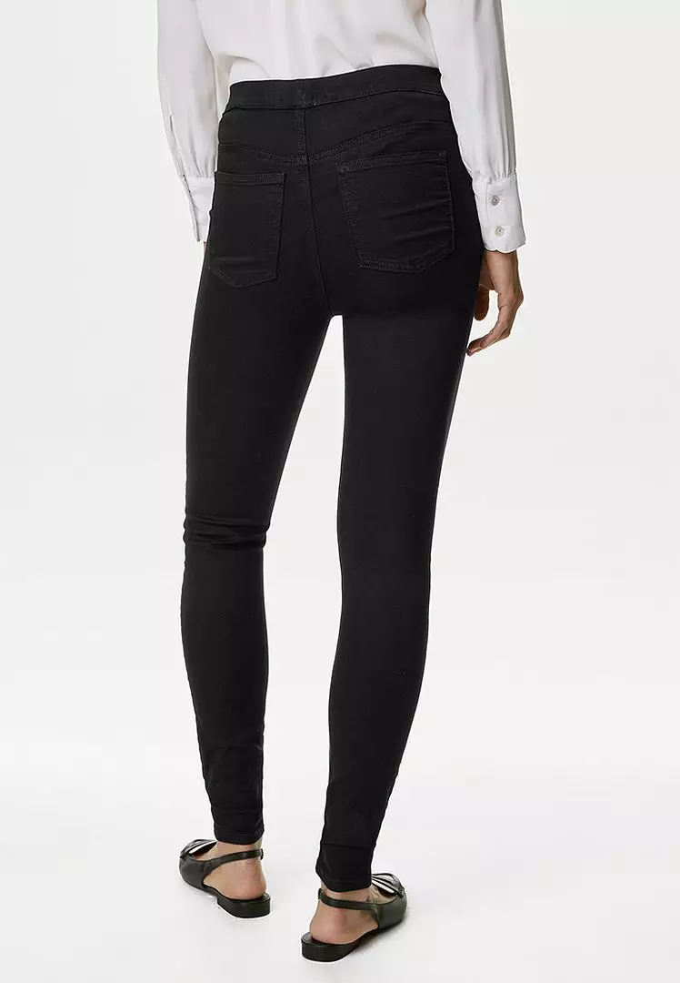 Marks and spencer high waisted jeggings clearance