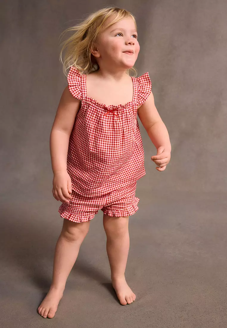 Kids Babydoll PJ Set Family Christmas