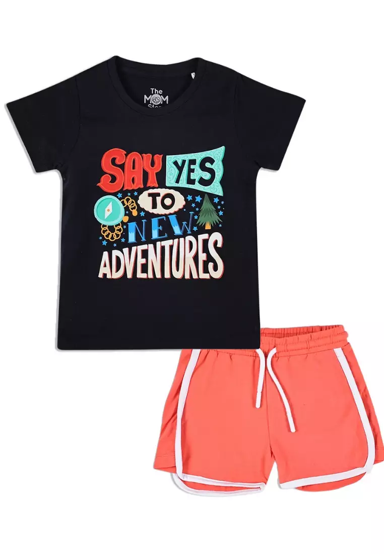Adventurer Girls Top And Shorts Set