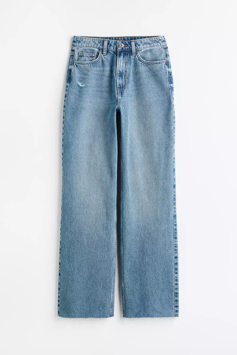 Curvy Fit Wide Ultra High Jeans