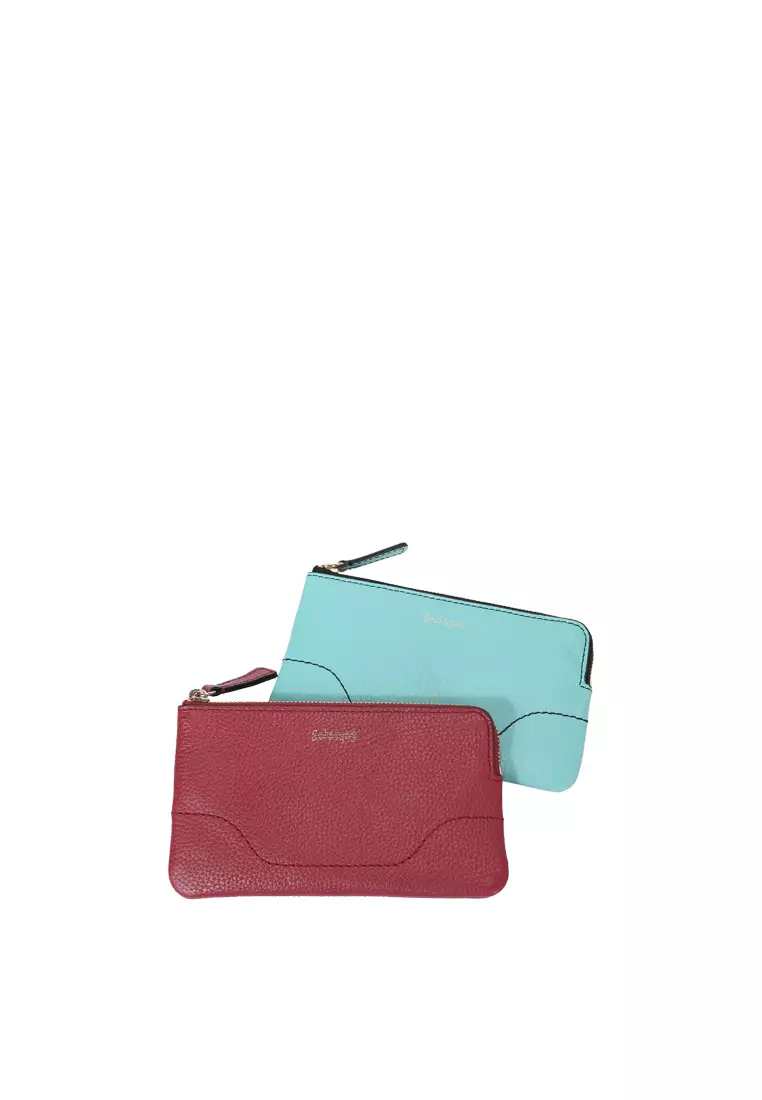 Zip Pouch - Bright Green