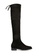 Twenty Eight Shoes black Suede Fabric Over Knee Long Boots 799-12 00B78SH552C8ABGS_1