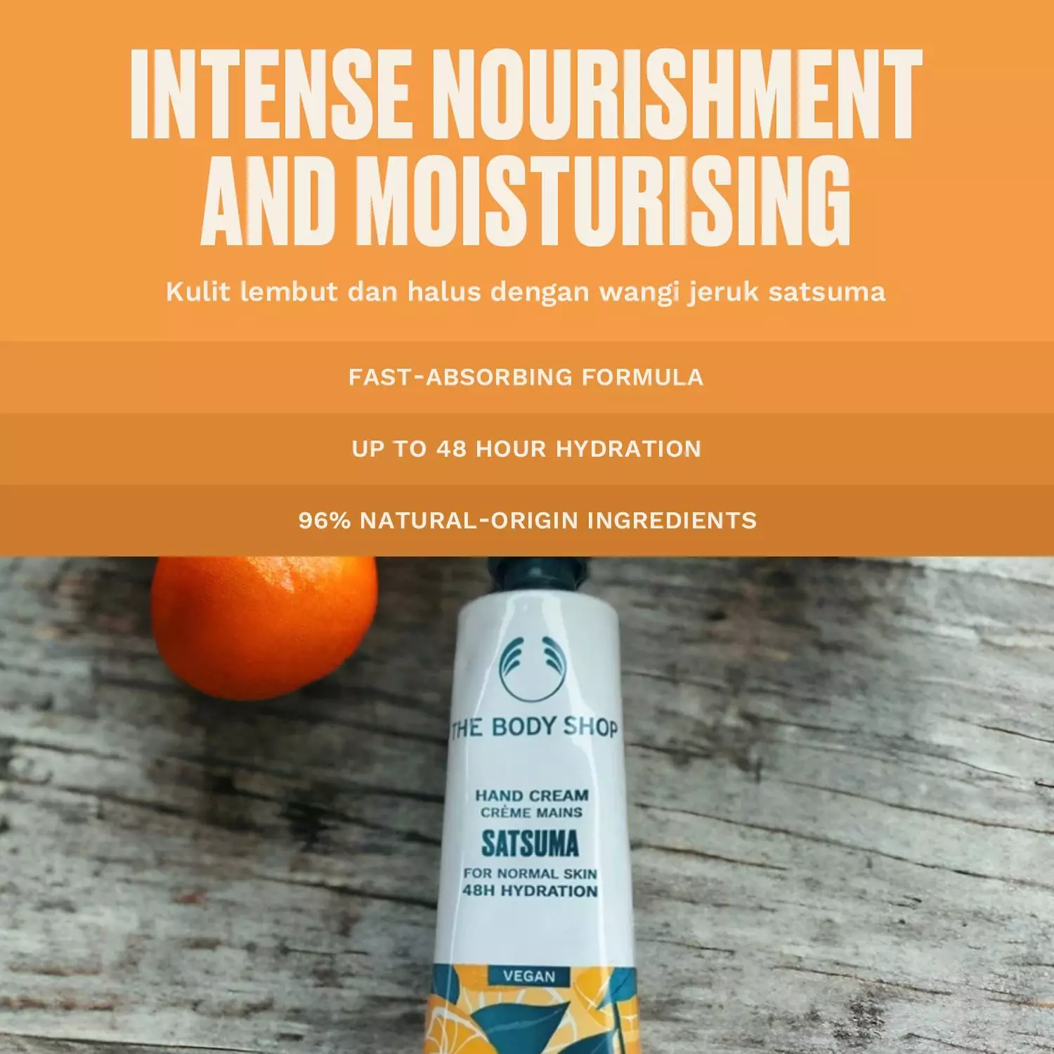 Satsuma Hand Cream 30ml