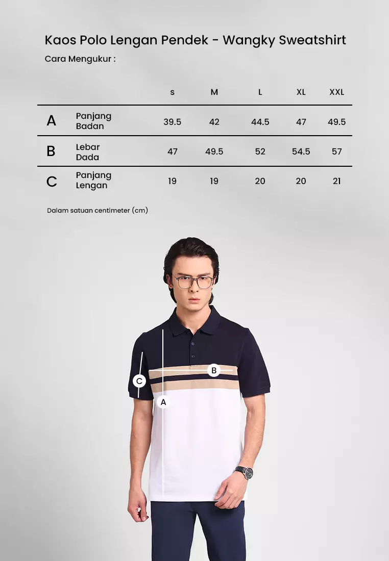 MANZONE - Kaos Polo Lengan Pendek Pria Peter 03 Slim Fit - Beige Warna Beige