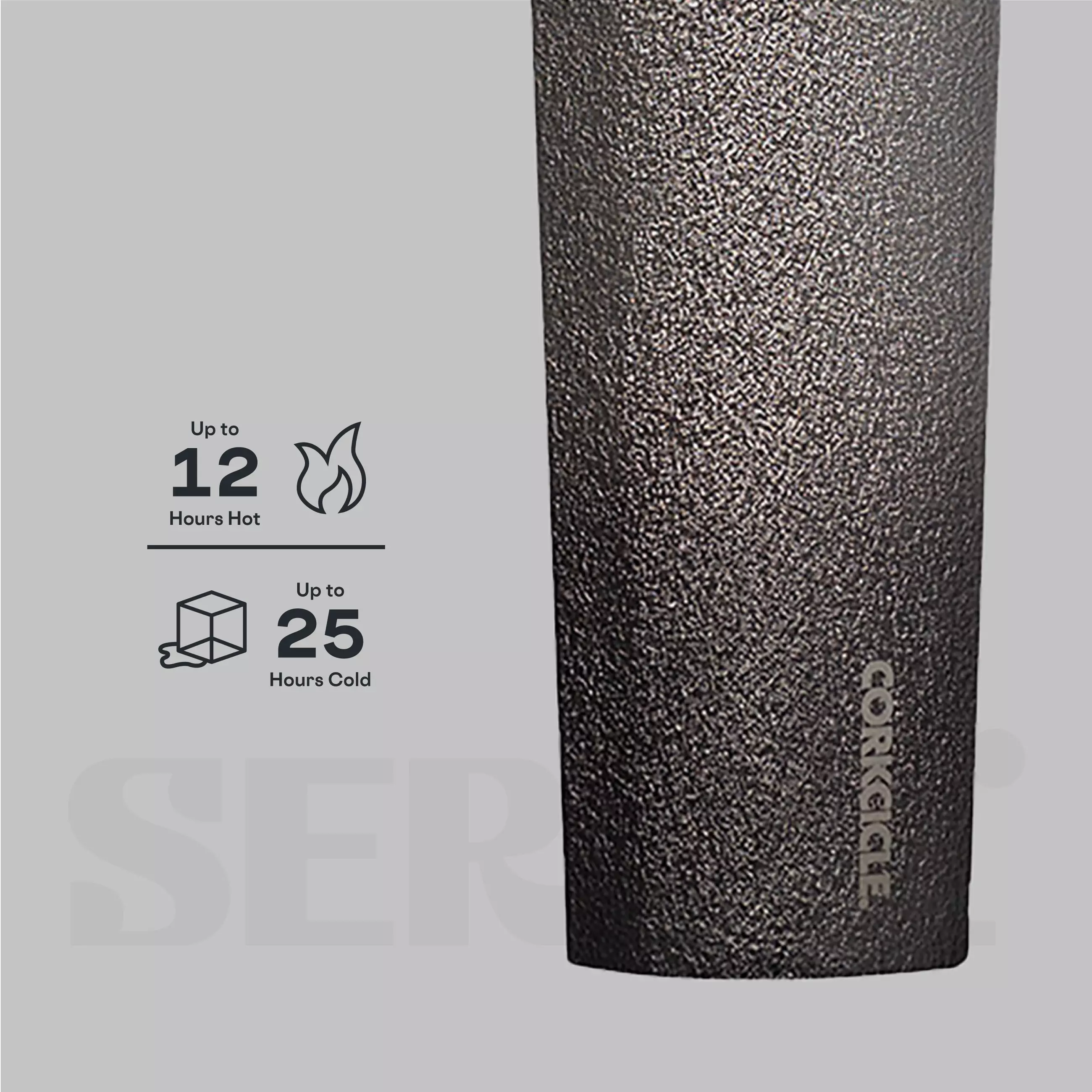 CORKCICLE Sport Canteen 20oz - Steel Shadow