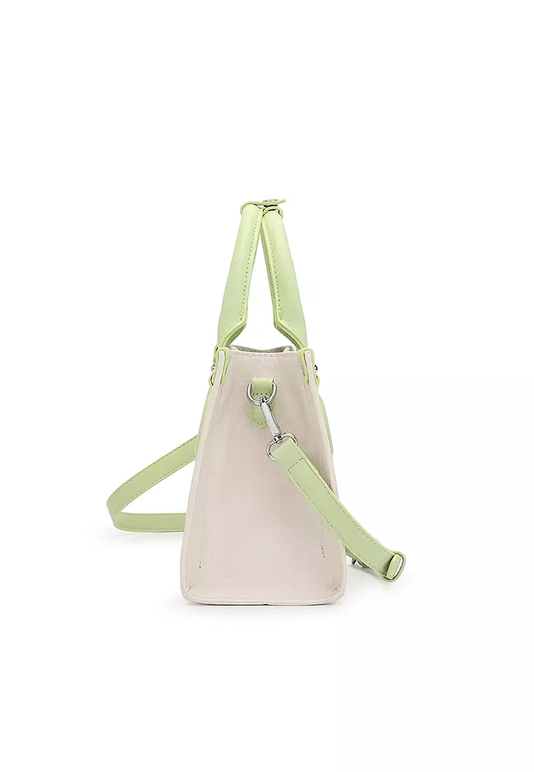 Women's Top Handle Bag / Sling Bag / Crossbody Bag - Green