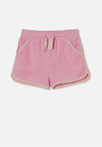 Cotton On Kids pink Nina Knit Short E2AA3KA19D9037GS_1