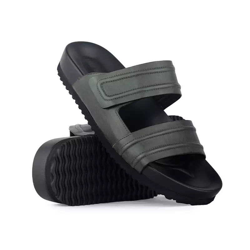 Sandal Kulit Pria Gino Mariani Fudo Army