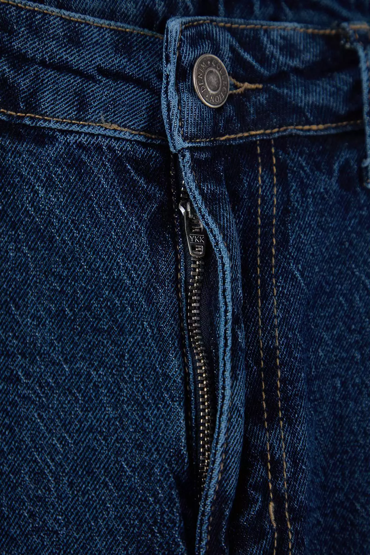 Navy Blue Baggy/90'S Straight Fit Jeans Baggy Jeans Tmnss24Je00012