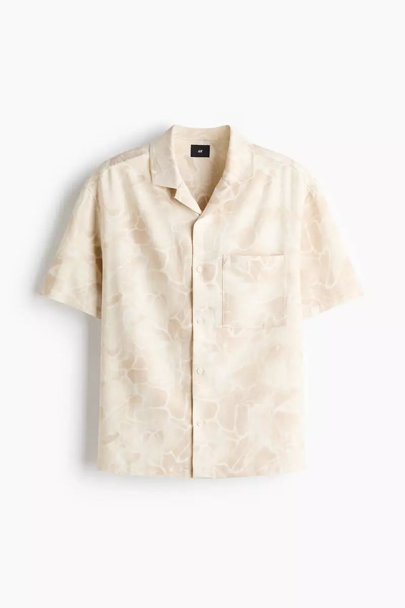 Loose Fit Patterned resort shirt