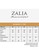 ZALIA BASICS white Front Buttoned Tunic Top 07454AA921FD75GS_4